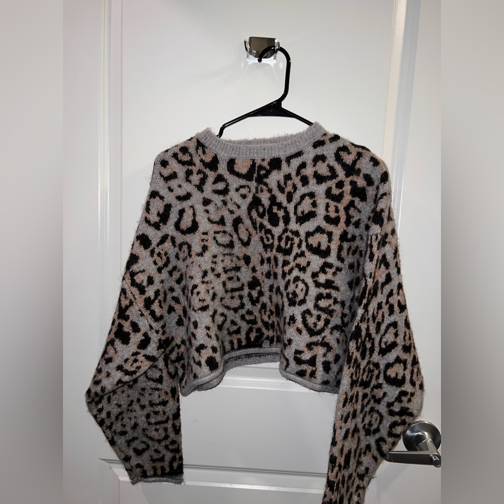 Knit ZARA cropped sweater